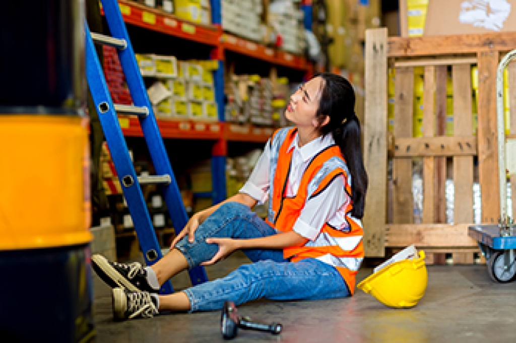Preventing Workplace Falls and Foot Injuries