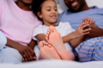 Sweaty Feet Can Be Common Among Babies